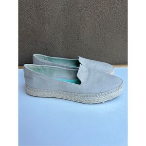 Dr Scholls Shoes Womens 10 M Find Me Slip On Espadrille Beige Fabric Perforated